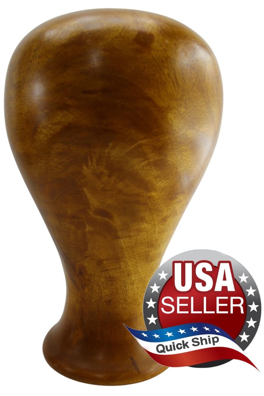 MCM Mid-Century Modern Hand Turned Teak Vase • 1960s • Other Sites: $806 & $507